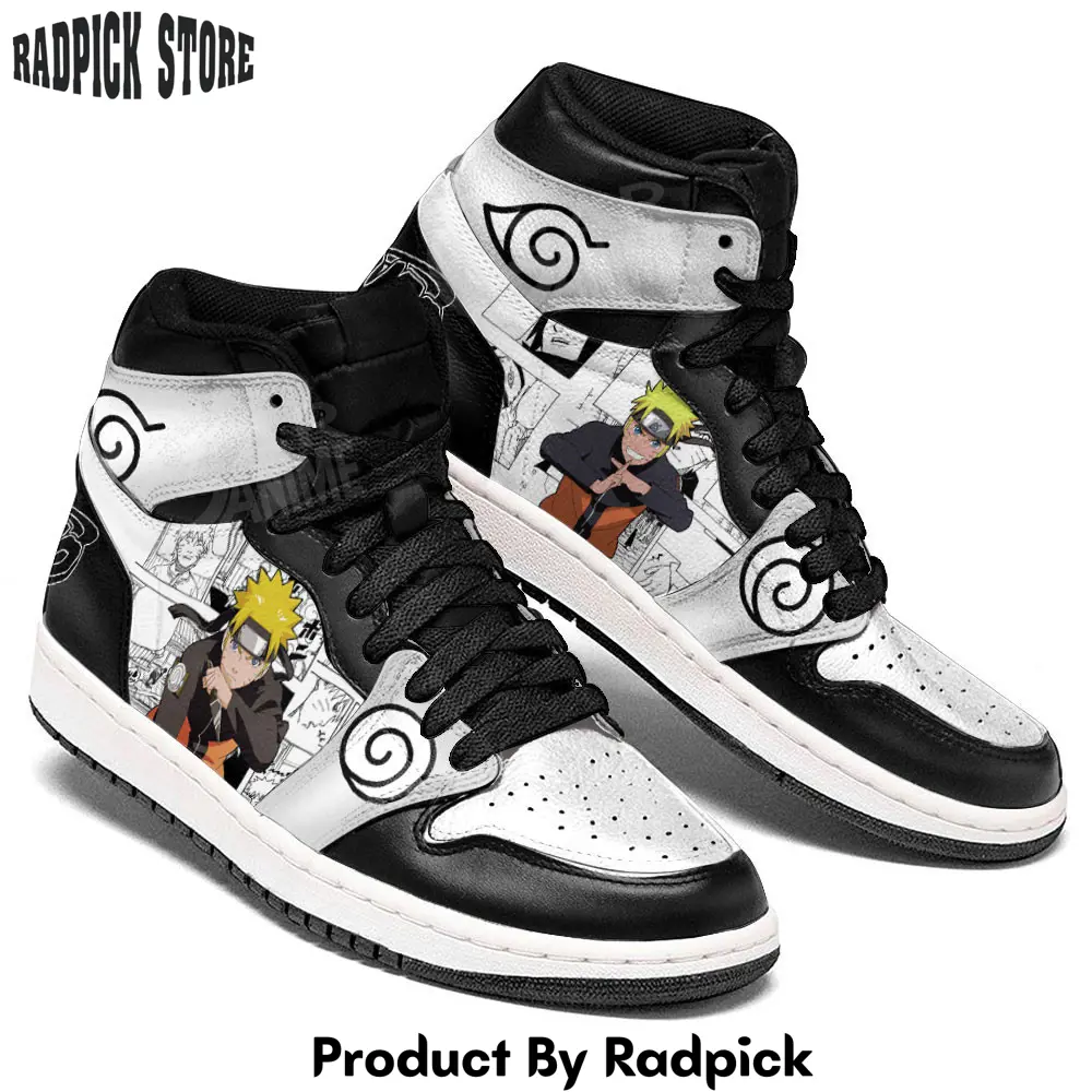 Uzumaki air jordan high top sneakers anime mv08  rp0353987